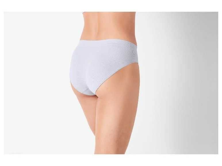 Majtki Figi Damskie Prążkowane/Bezszwowe
