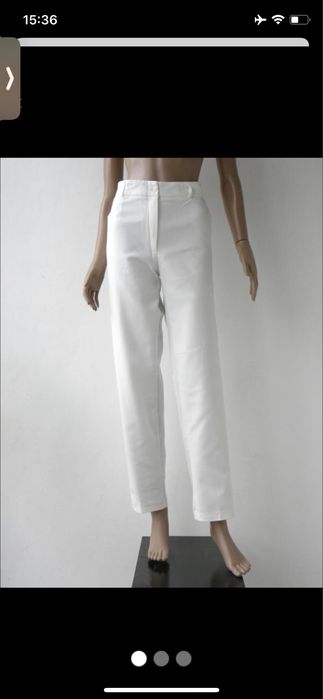 Білі брюки, штани класичні