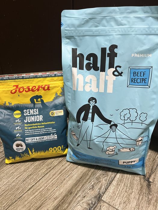 Корм для  цуценят холістик josera half half home food  royal canin