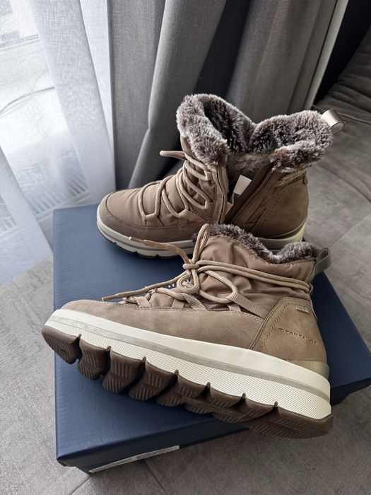 Зимові теплі чоботи tom tailor