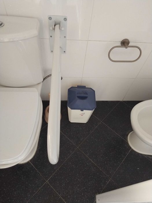 Barras de segurança para apoio sanita