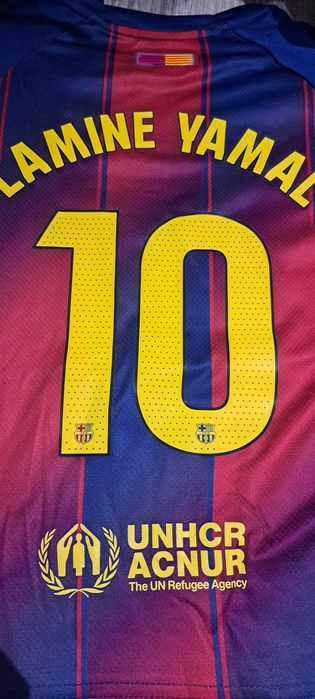 FC Barcelona Nowość Lamine Yamal Różne Rozmiary Sezon 25/26