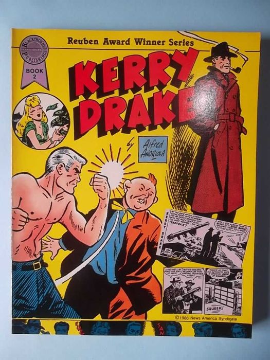 KERRY DRAKE - Alfred Andriola - 4 volumes, BD clássica de 1943 a 1946