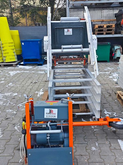 Winda drabina wciągarka dekarska Bocker 200kg 12m wciągarka Nr 55