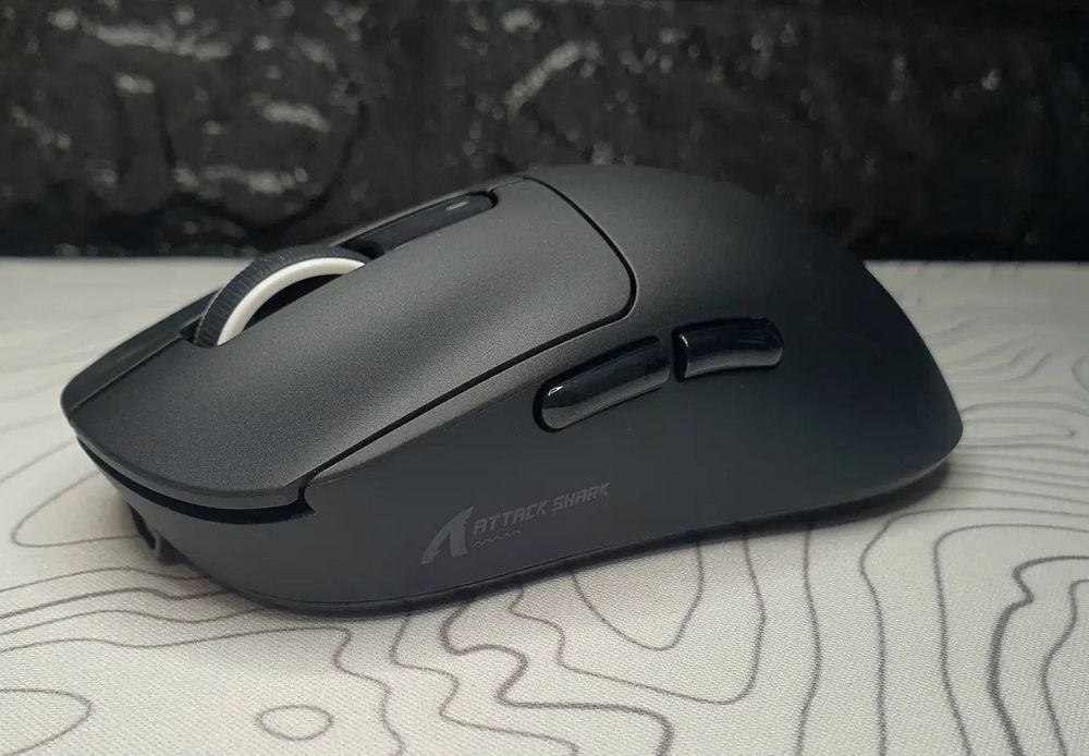 Attack shark X3 Paw3395+Гріпси Бездротова ігрова миша на акумуляторі