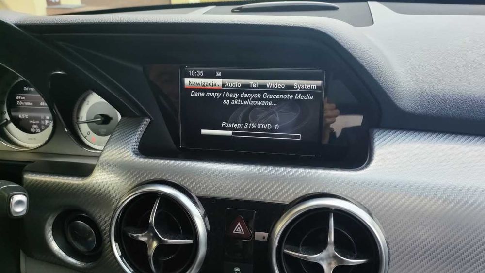 Mapa do Mercedes NTG 4.5 / 4.7 Nawigacja COMAND Online Eu 2023 OLSZTYN