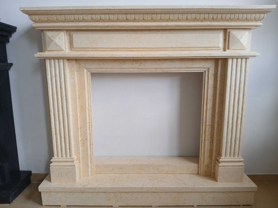 Portal kominkowy 15/1 marmur egipski beż