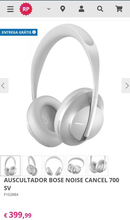 BOSE 700 Active Noise Cancelling Cinzentos