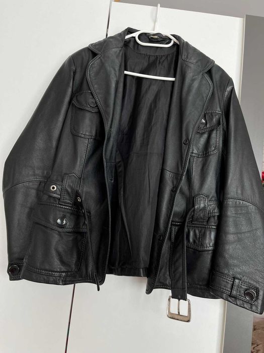 Kurtka skórzana skóra naturalna W&Rogers oryginalna Vintage