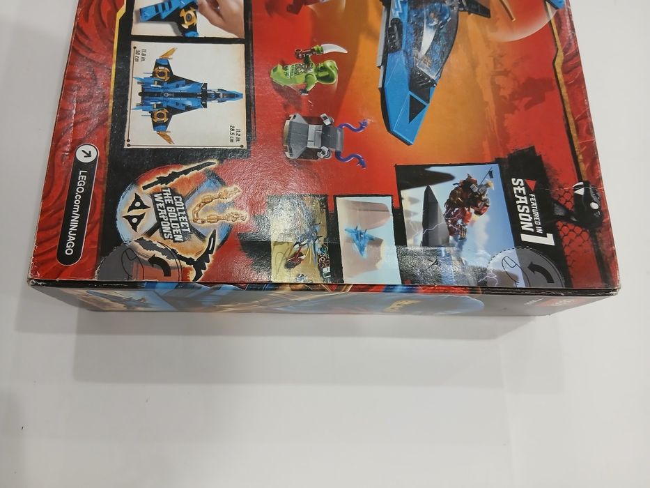 Nieotwarte Lego Ninjago 70668 Burzowy myśliwiec Jaya