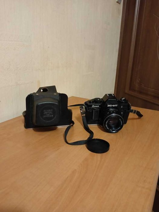 Зенит-Автомат + МС Геліос-44К-4 58mm — ретро фотоапарат раритетний
