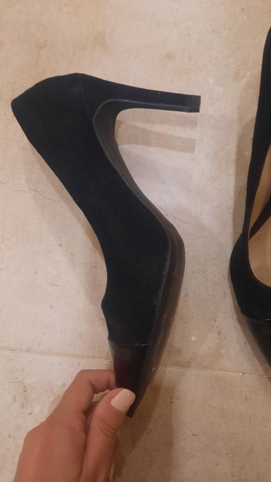 Sapatos salto fino Zara 36