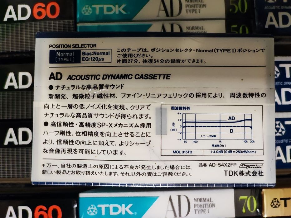 Cassette TDK AD C54
