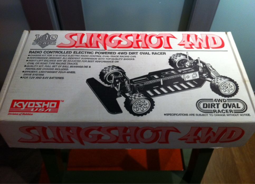 Kyosho USA Slingshot 4wd vintage - Muito raro