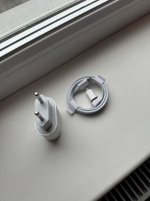 Apple Быстрая зарядка Туре С ОРИГИНАЛ 20W блок лайтинг шнур провод