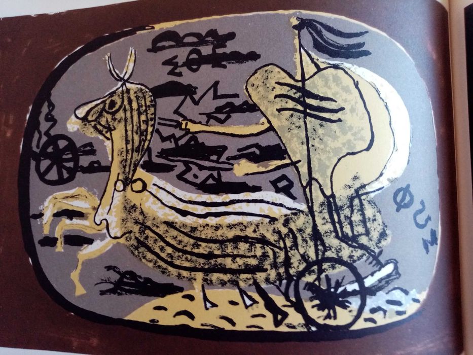 Livro L' Oeuvre Graphique de Georges Braque - 1961 - Exemplar numerado