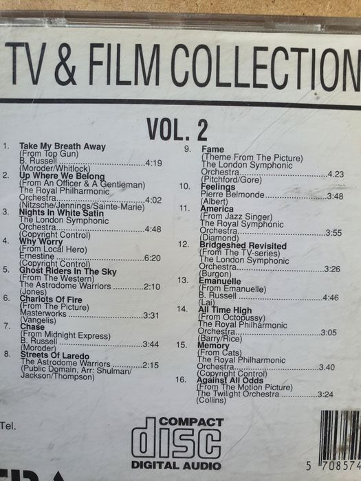 TV i Film składanka CD 1991