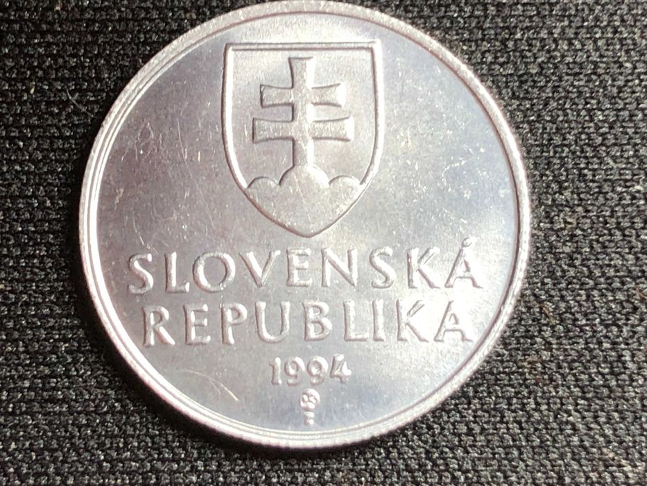 Eslováquia 1994 - 20 Halierov Alumínio