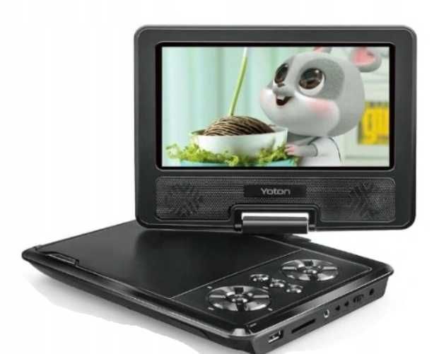 Przenośny Odtwarzacz DVD YOTON 75 cala HDMI USB Ekran Obrotowy