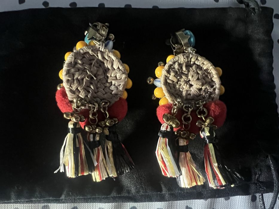 Brincos Artesanais - completamente Novos - Originais Bimba y Lola