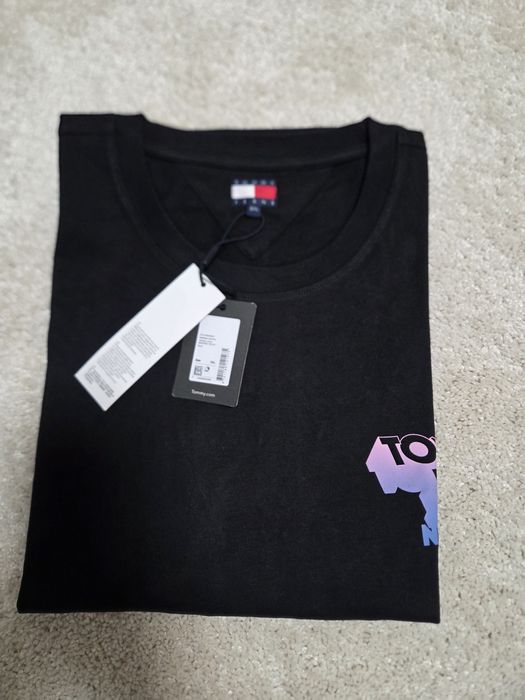 Meska Koszulka TOMMY 3XL rozmiar czarna