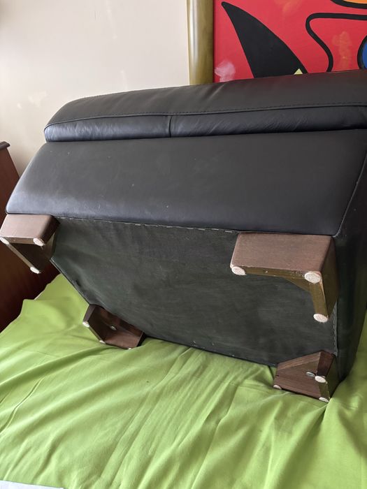 Banqueta / mesa de apoio preta Ikea