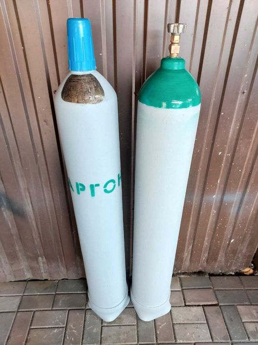 Баллон углекислотный, аргоновый , кислородный, азотный, гелиевый