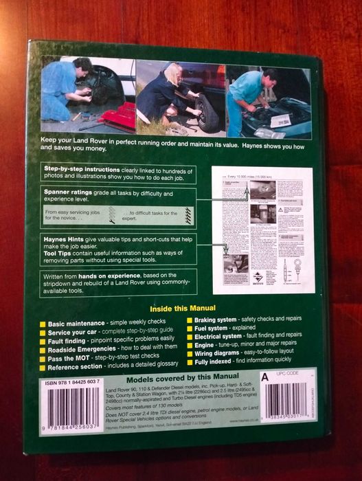 Haynes - Land Rover Defender (manual técnico)