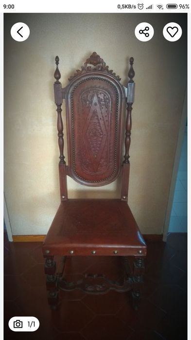 Mesa artesanal vintage extensível (opção cadeiras)
