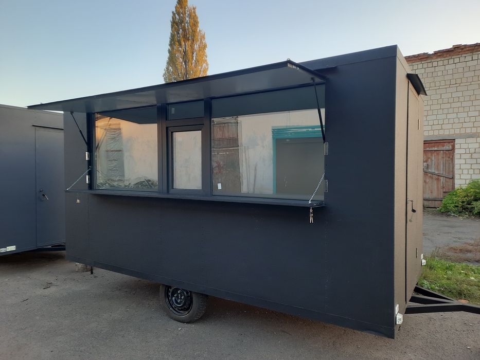 Торговий прицеп-кіоск кавярня, фасфуд, купава в наявності.