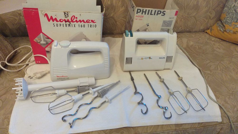 Batedeira Philips e Batedeira Moulinex