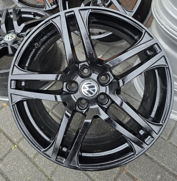 (#12) VW Audi Seat Skoda 18" 5x112 Koła Felgi Alufelgi Komplet