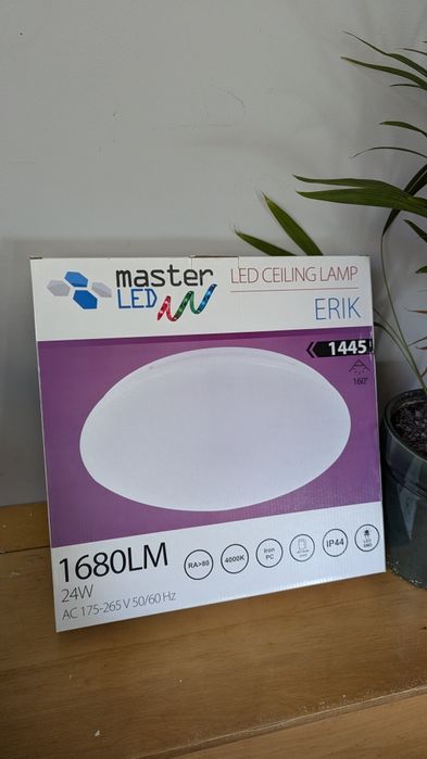 Lampa Eric LED - plafon nowa sufit ściana