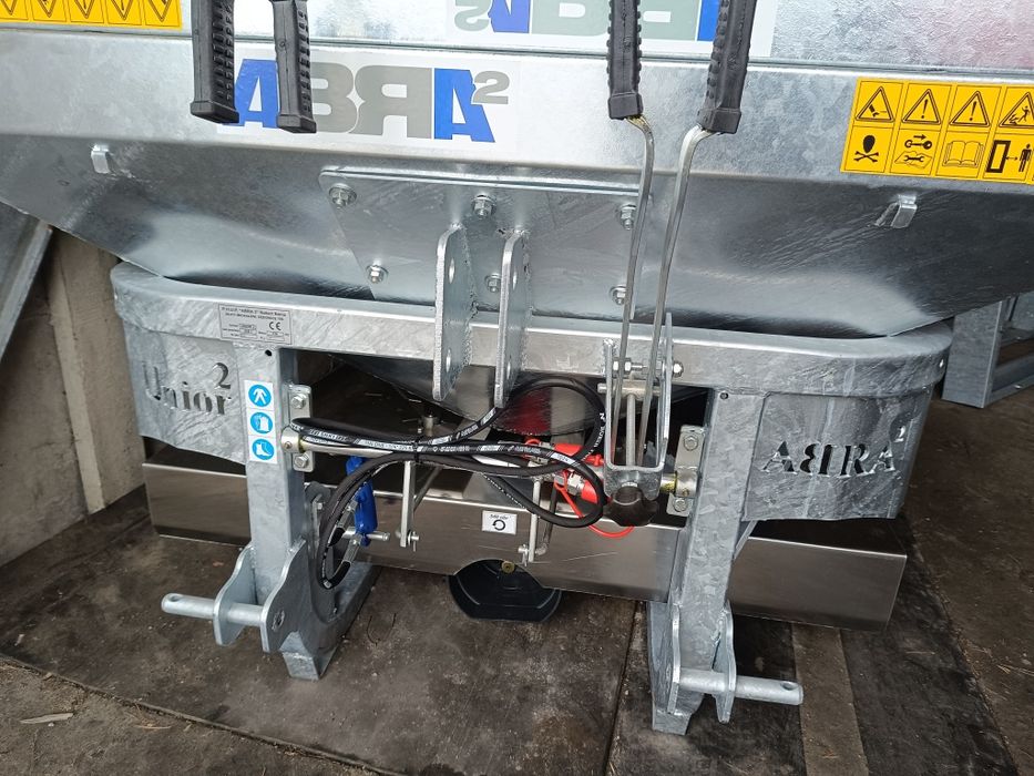 Rozsiewacz nawozu ABRA,hydraulika,ocynkowany 600L 800 Tuszyn Koło Rawa