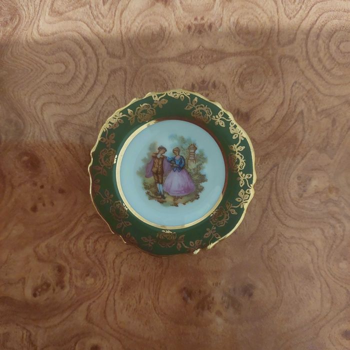 Miniaturowy talerzyk Limoges france