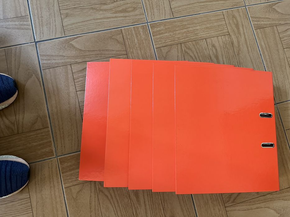 Pastas de arquivo novas