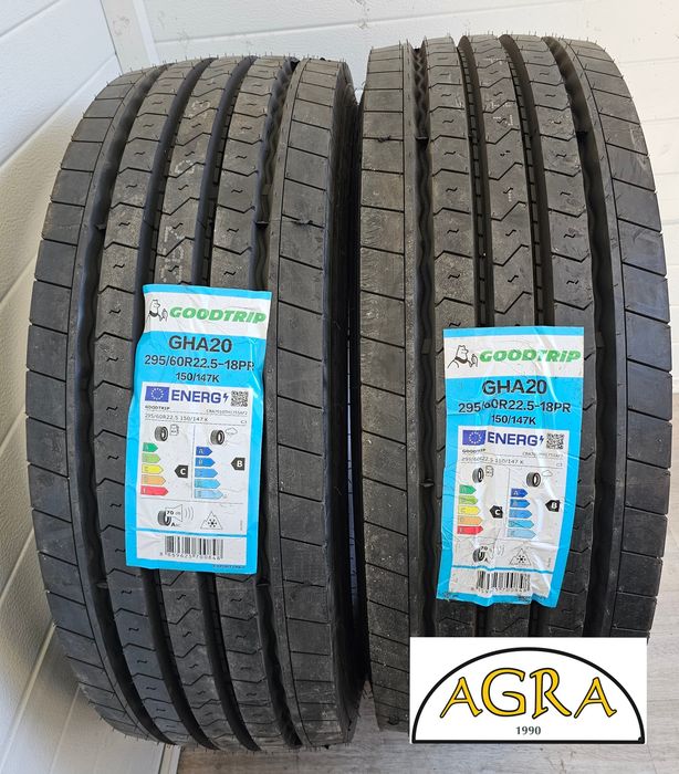 295/60R22.5 (760netto) GOODTRIP opona opony nowa przód wleczona prowadząca