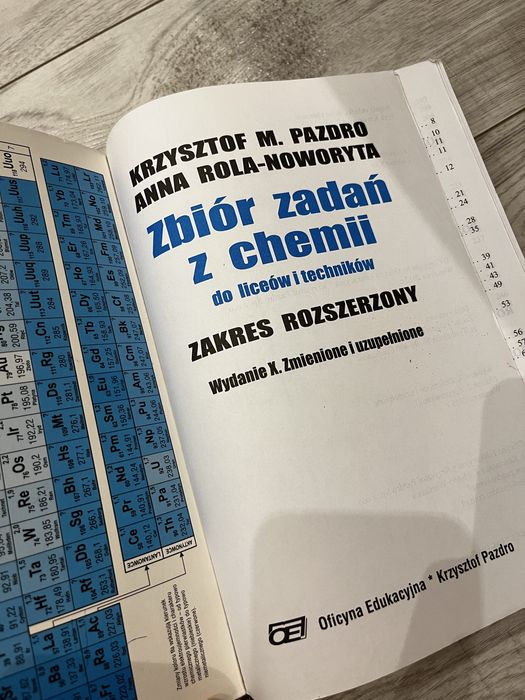 Zbiór zadań z chemii Pazdro