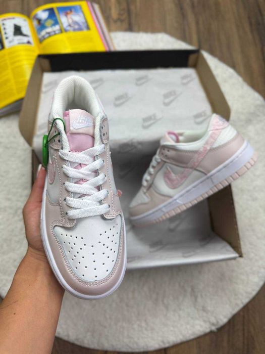 !SALE! Nike SB Dunk Low Pink/White 36 37 38 39 40 41 найк данк рожеві
