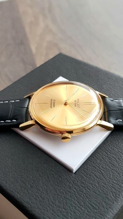 Годинник Poljot de luxe 23 jewels. Часы Полёт  Механика 2209 СССР
