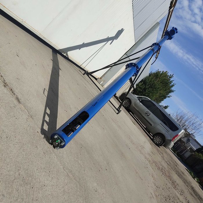 Винтовой конвейер, шнековый погрузчик, шнек с протравителем зерна