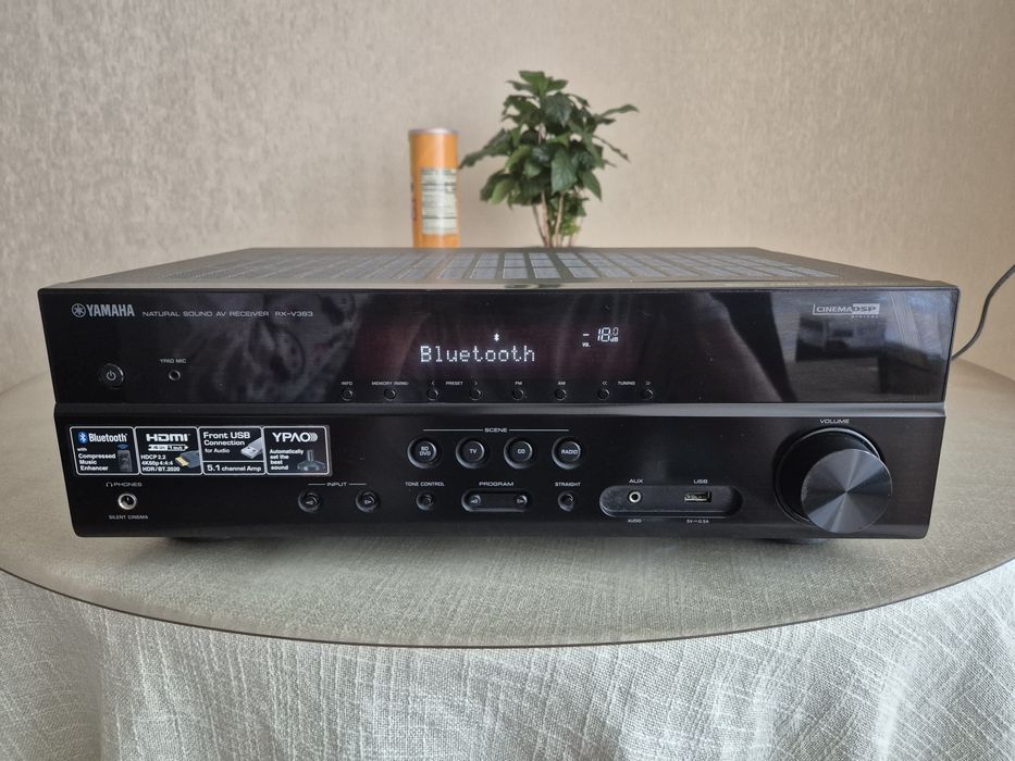 Ресивер YAMAHA RX-V383 з Bluetooth