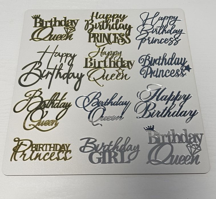 Корона на торт+ декор