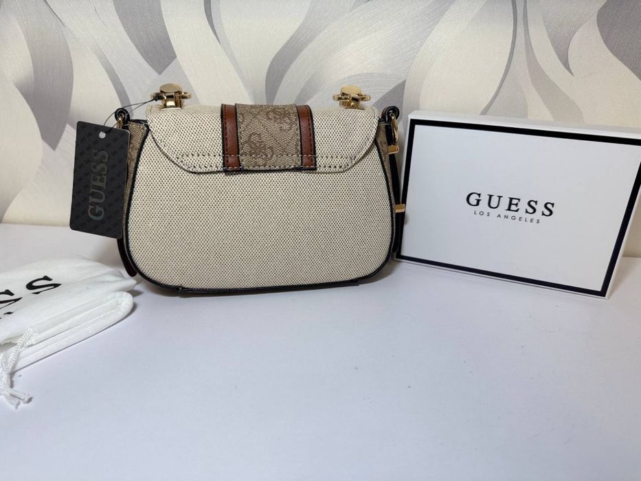 Сумочка guess кросс боди маленька жіноча сумочка