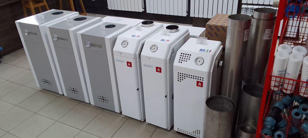 Котли опалення: газові, твердопаливні, електричні