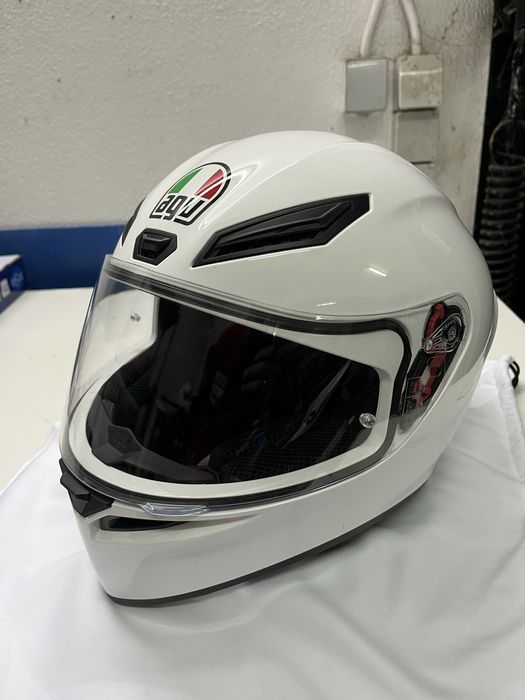 AGV - Capacete K1 S Branco [tamanho M]