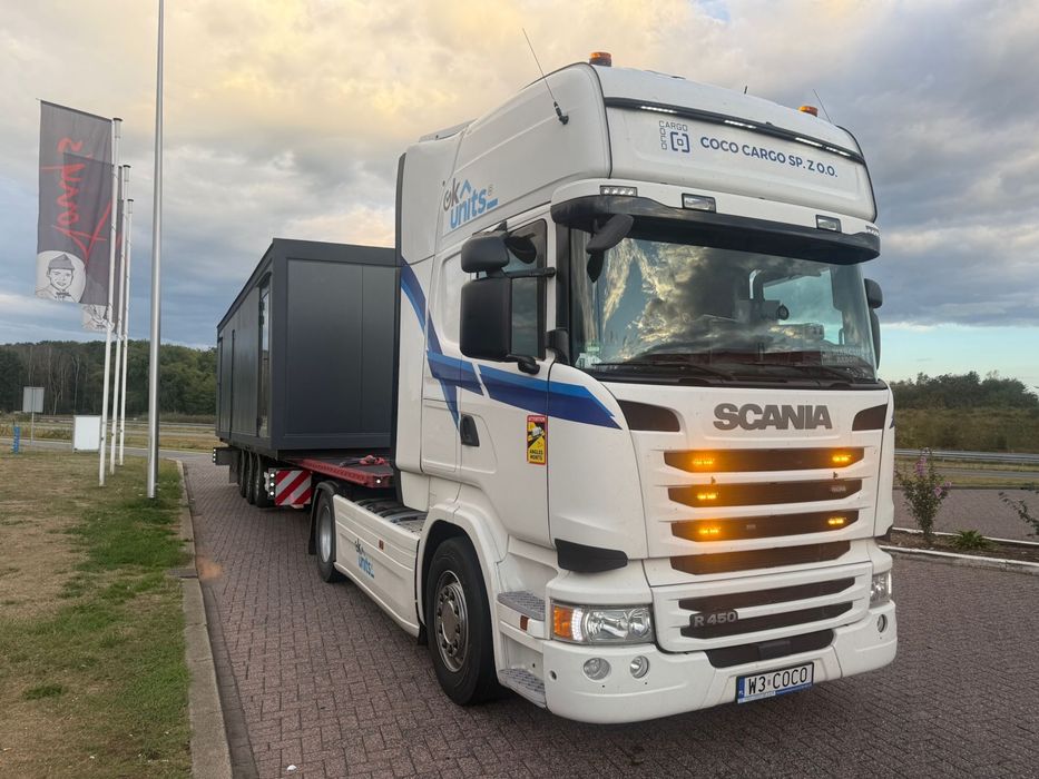 Usługi transportowe HDS, ponadnormatywny, pilotaż ładunków