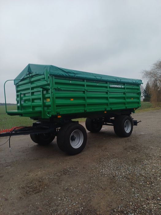 Przyczepa wywrotka 8 ton na 3 strony niemka pronar hw 80 d55