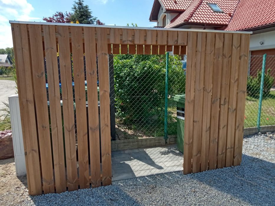 Wiaty, zadaszenia, altany, pergole, domki , tarasy