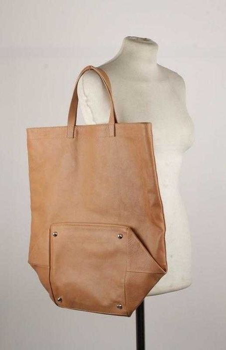 оригінальна шкіряна сумка тоут Maison Martin Margiela x H&M Leather Folded Tote Bag F/W 2009 (Re-edition 2012).